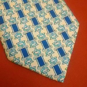 Striking Silk Tie By T M Lewin of London EUC
